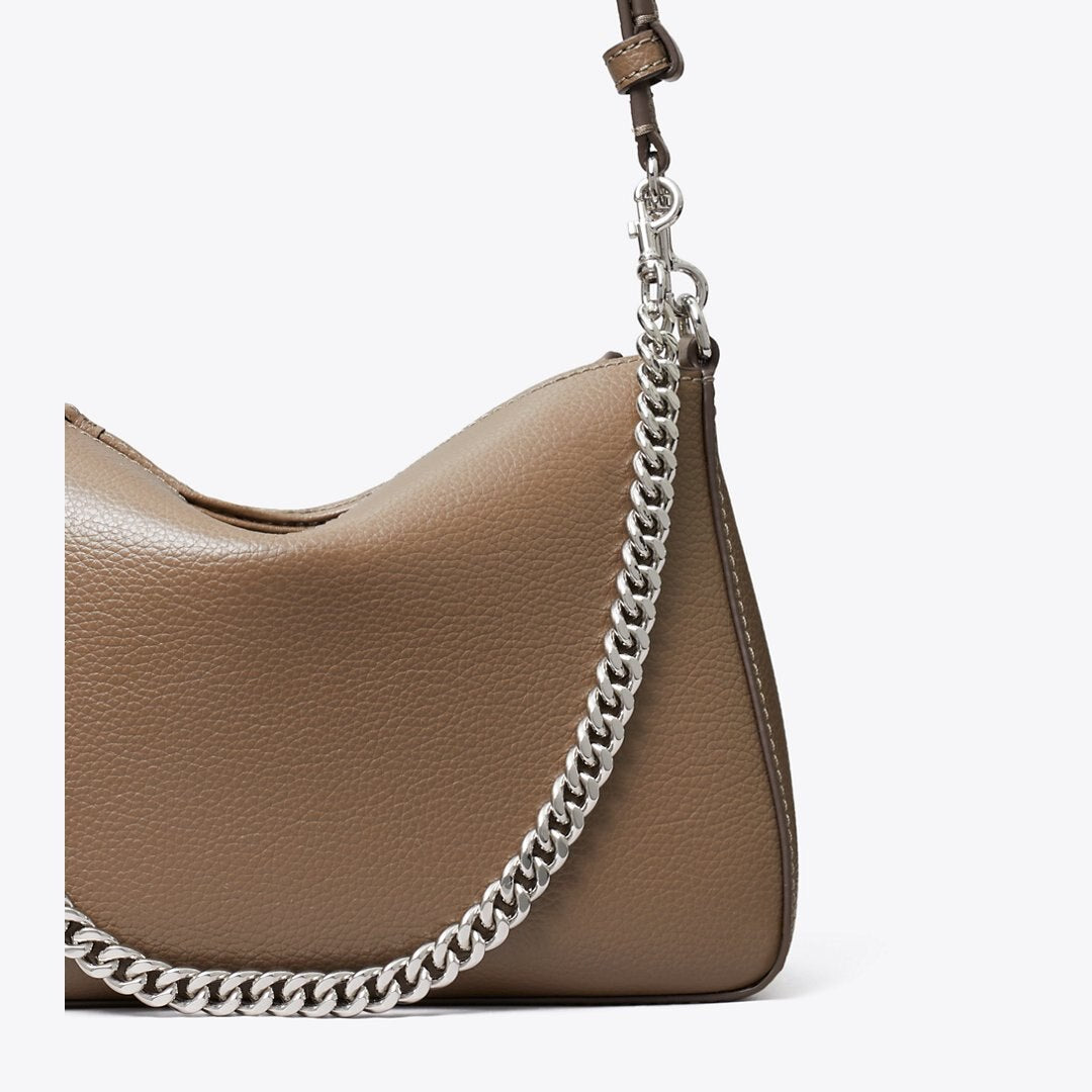 Tory Burch Small Perry Shoulder Bag Wild Mushroom