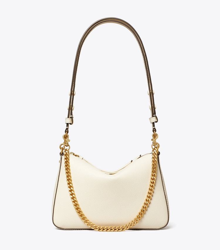 Small Perry Shoulder Bag Warm White Warm White