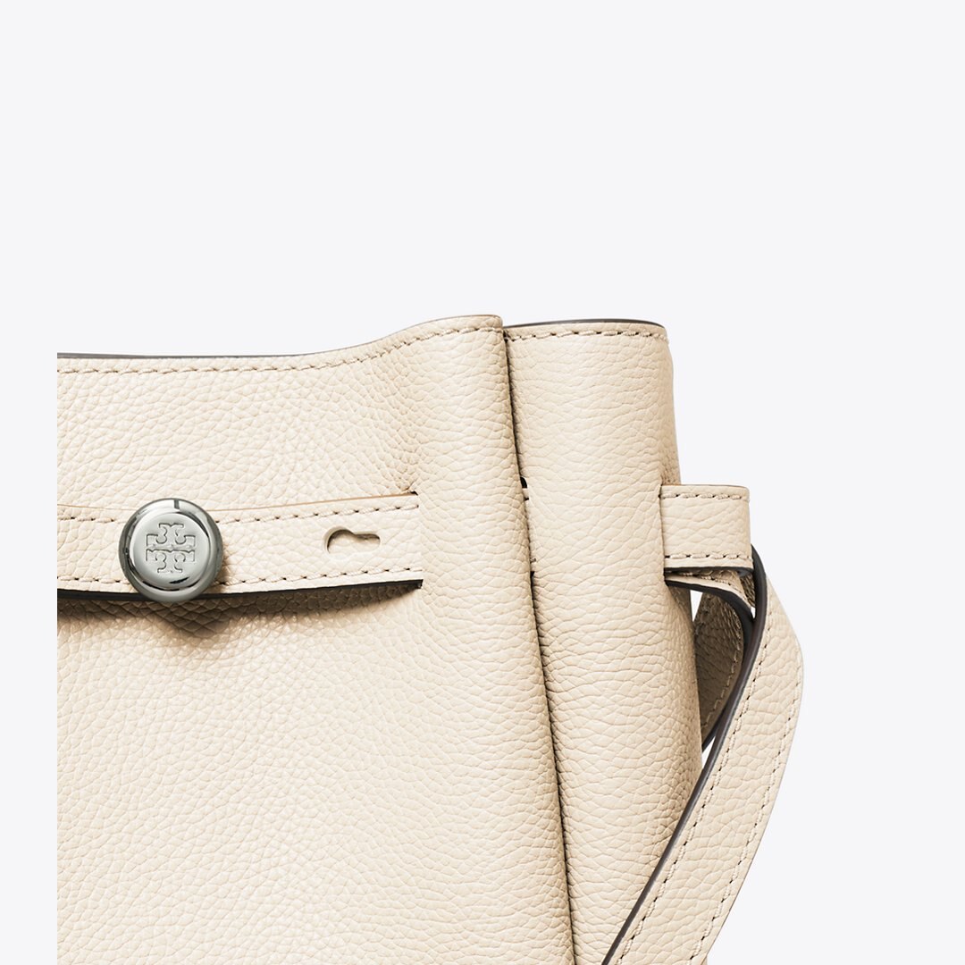 Tory Burch Small Romy Crossbody Light Cream