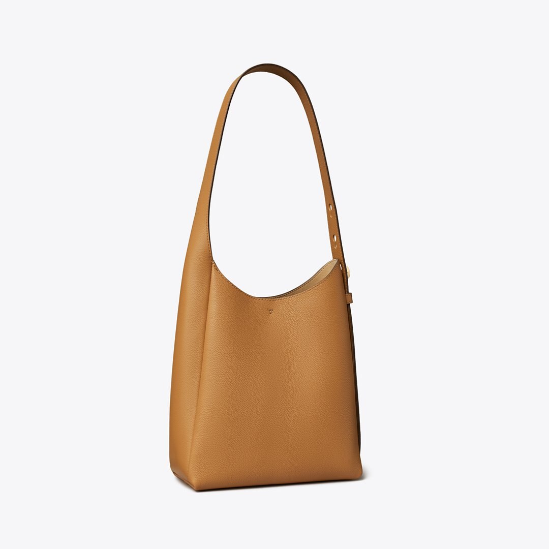 Tory Burch Small Romy Hobo Bag Tiramisu