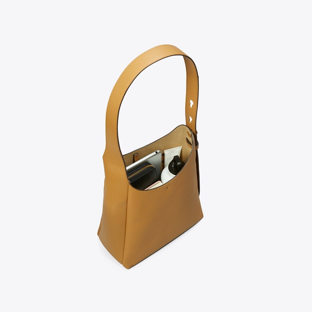 Tory Burch Small Romy Hobo Bag Tiramisu