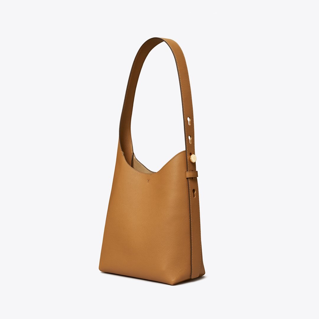 Tory Burch Small Romy Hobo Bag Tiramisu