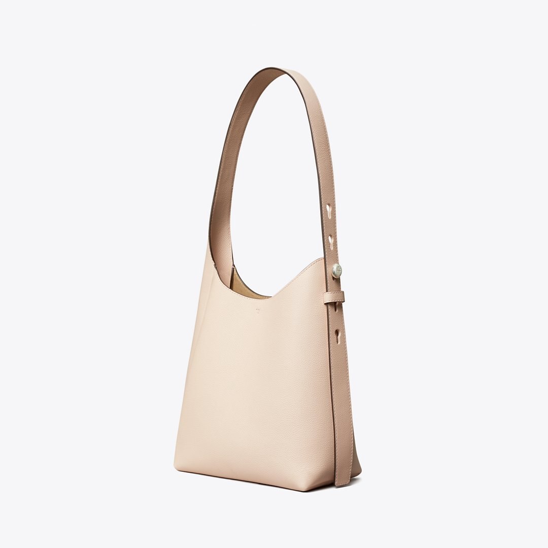 Tory Burch Small Romy Hobo Bag Soft Pink