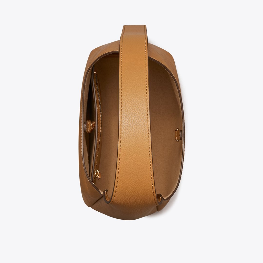 Tory Burch Small Romy Hobo Bag Tiramisu