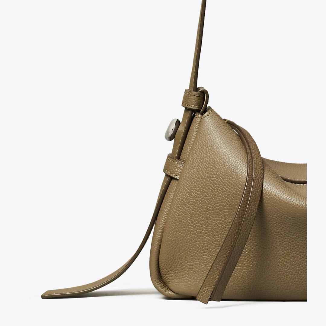 Tory Burch Small Romy Shoulder Bag Wild Mushroom