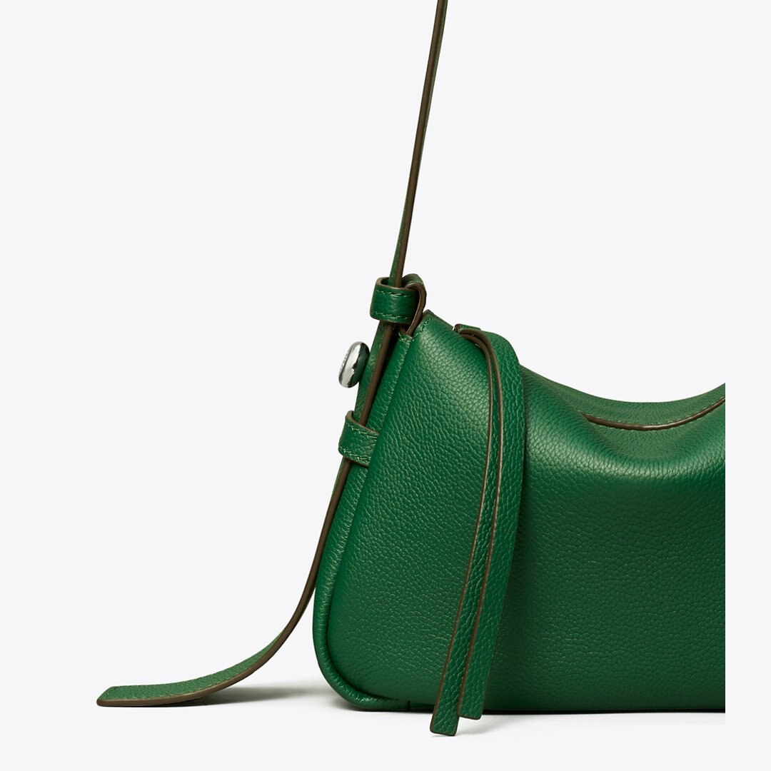 Tory Burch Small Romy Shoulder Bag Dark Kale