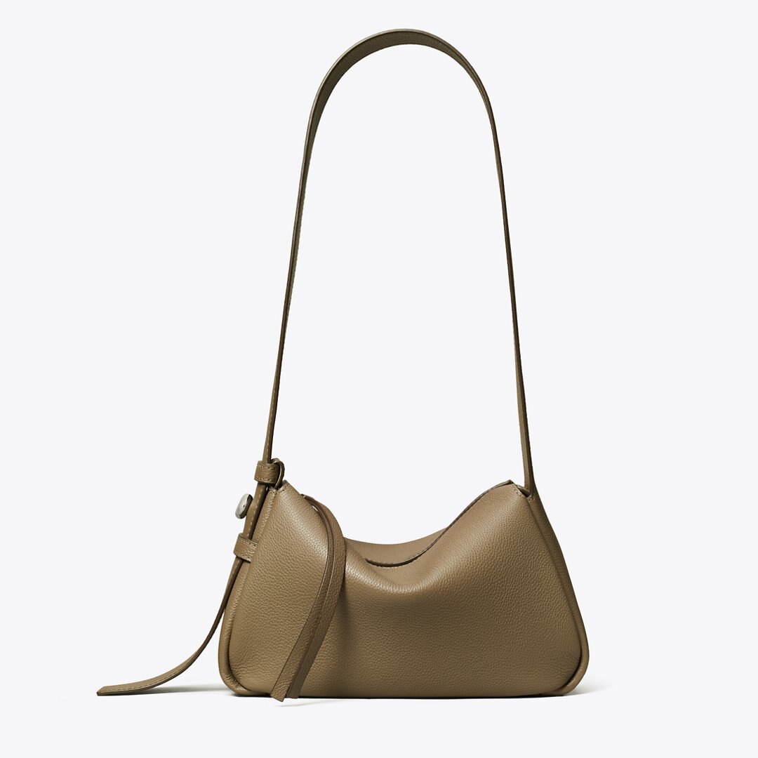 Tory Burch Small Romy Shoulder Bag Wild Mushroom