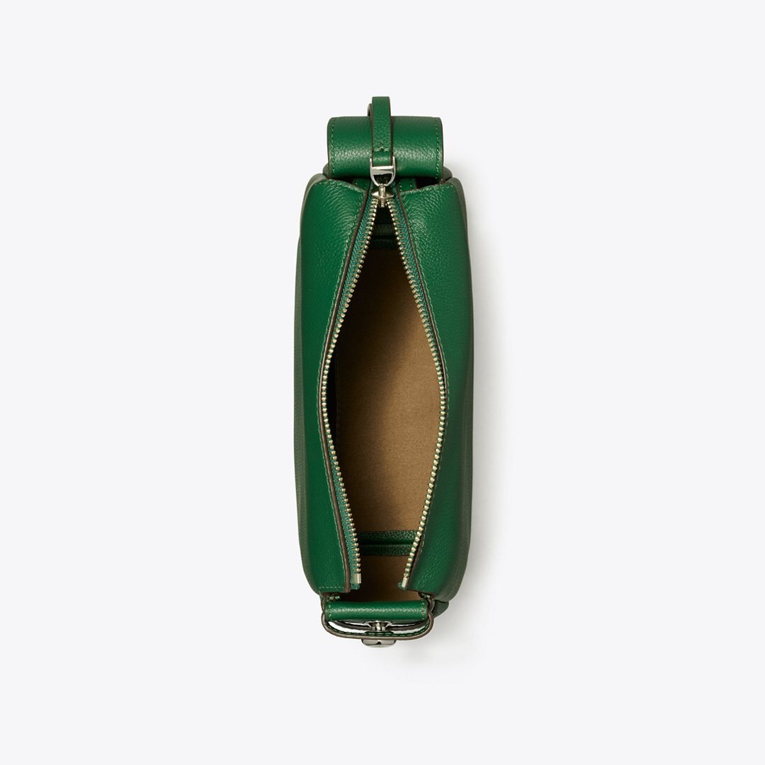 Tory Burch Small Romy Shoulder Bag Dark Kale