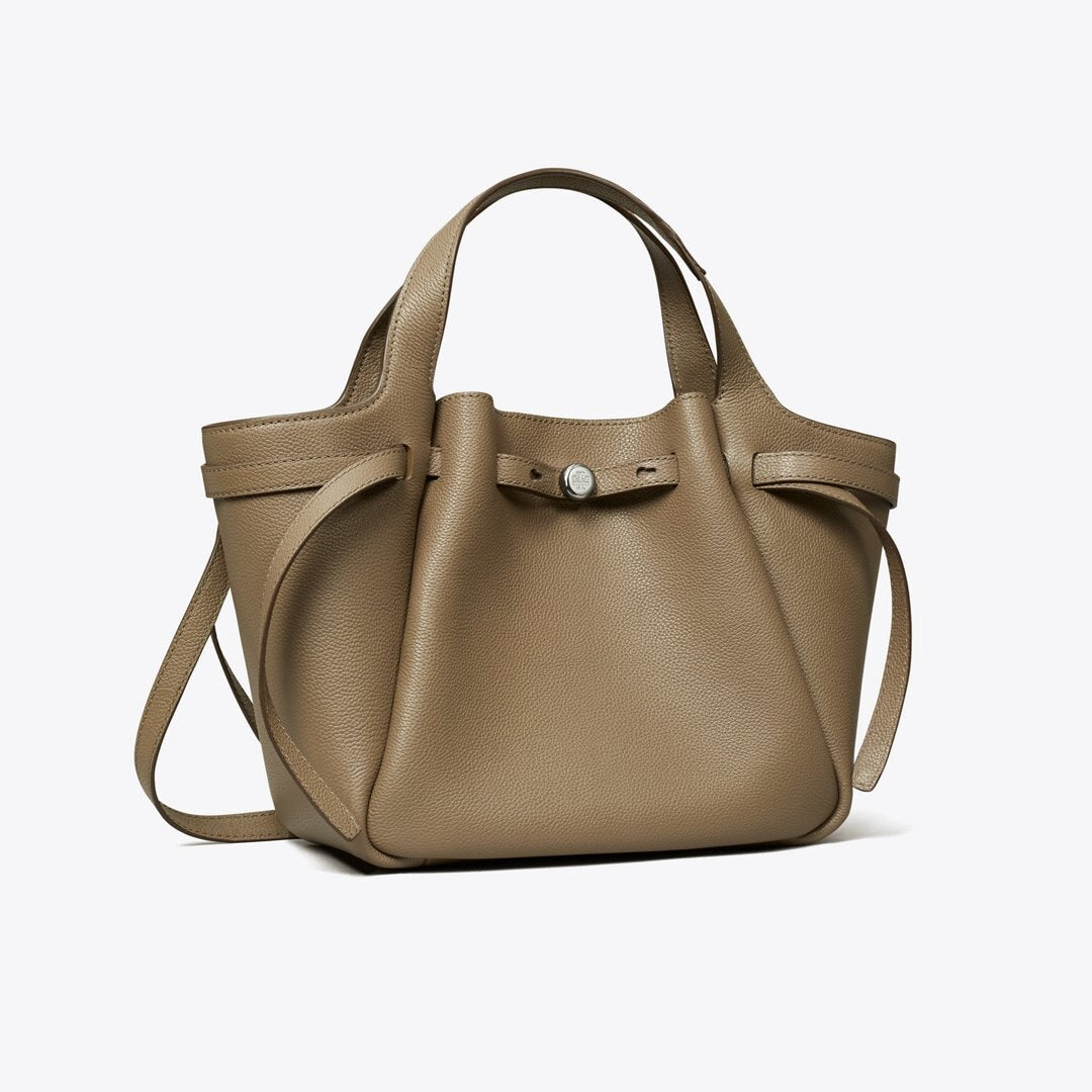 Tory Burch Small Romy Tote Wild Mushroom