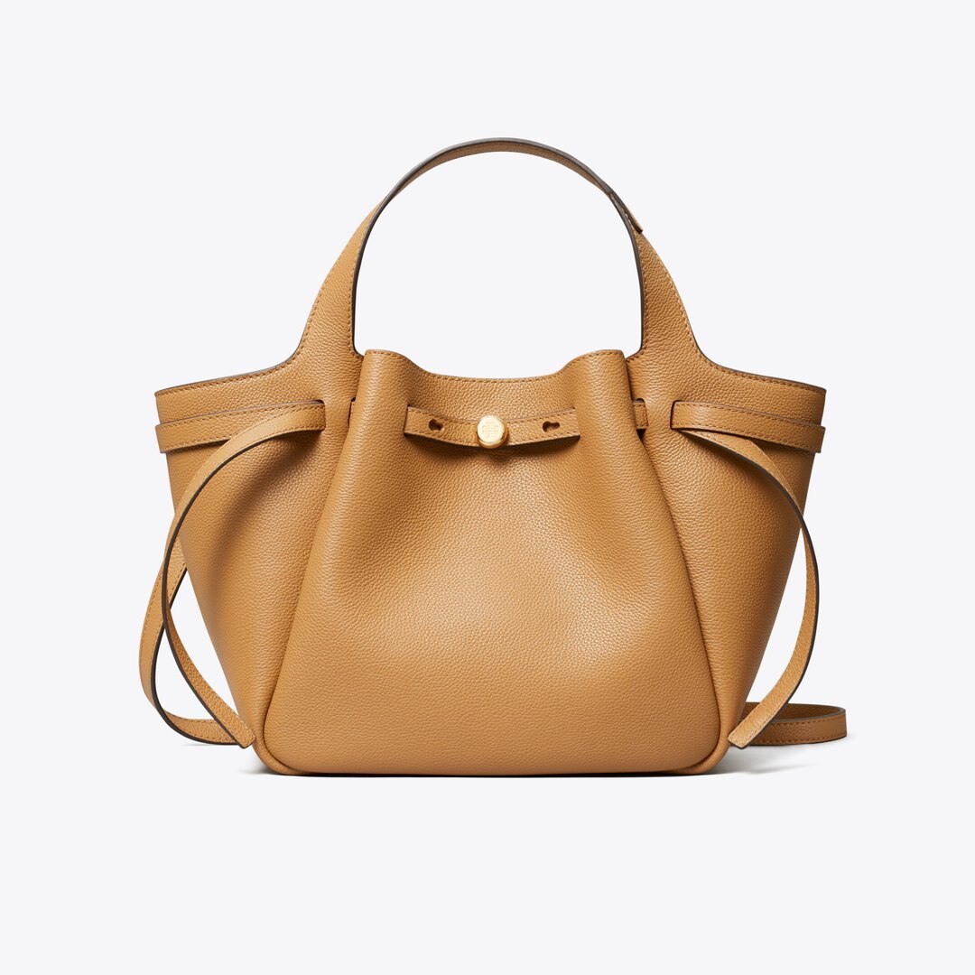 Women's Tory Burch Small Romy Tote Tiramisu, hardware detail