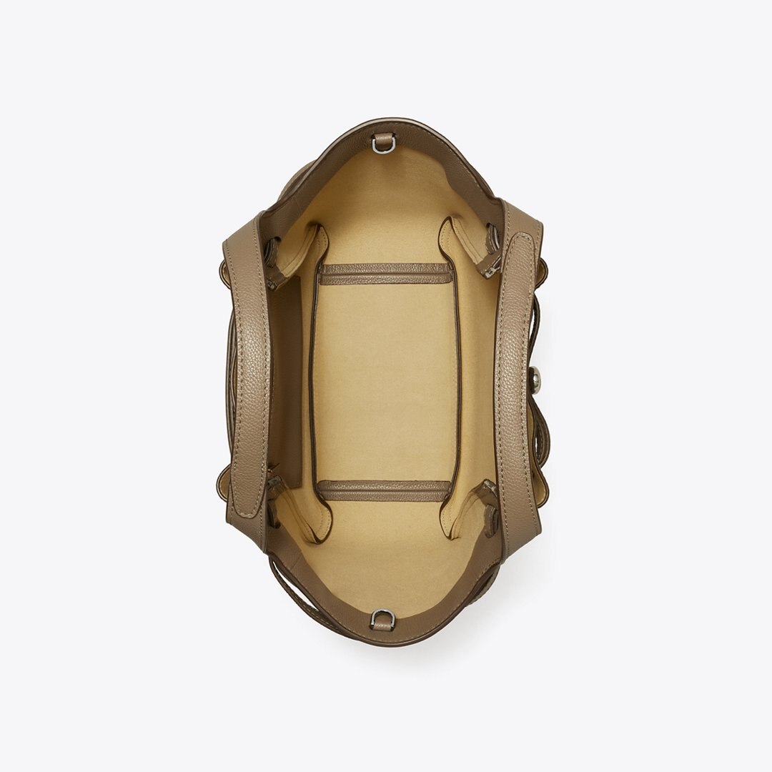 Tory Burch Small Romy Tote Wild Mushroom