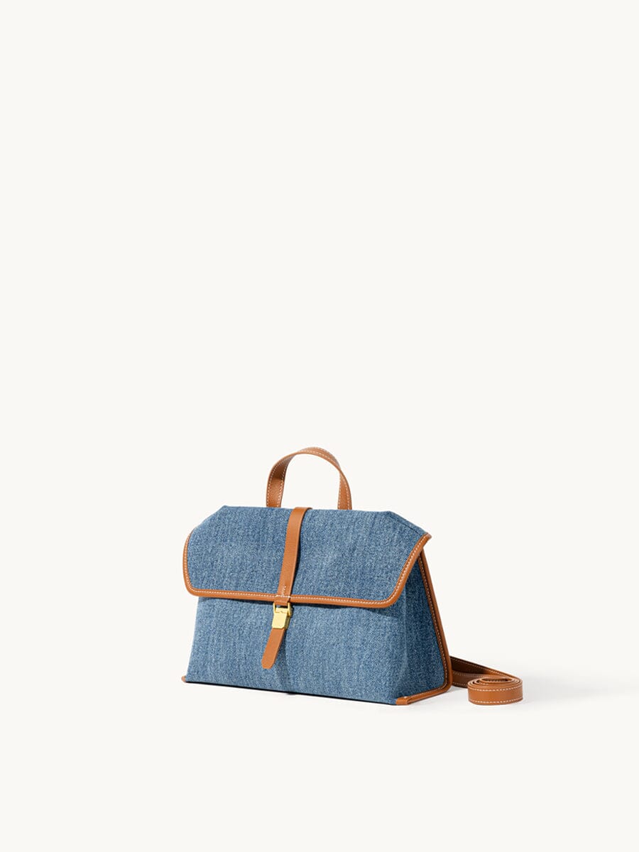 Songmont Small Shan Satchel Bag Denim