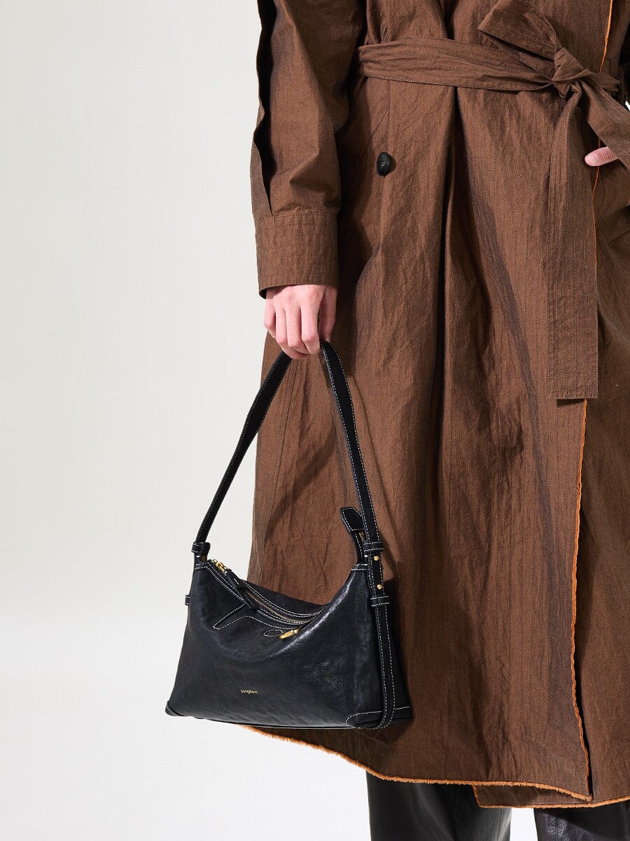 Songmont Small Yore Hobo Bag (Minimal Version) Onyx