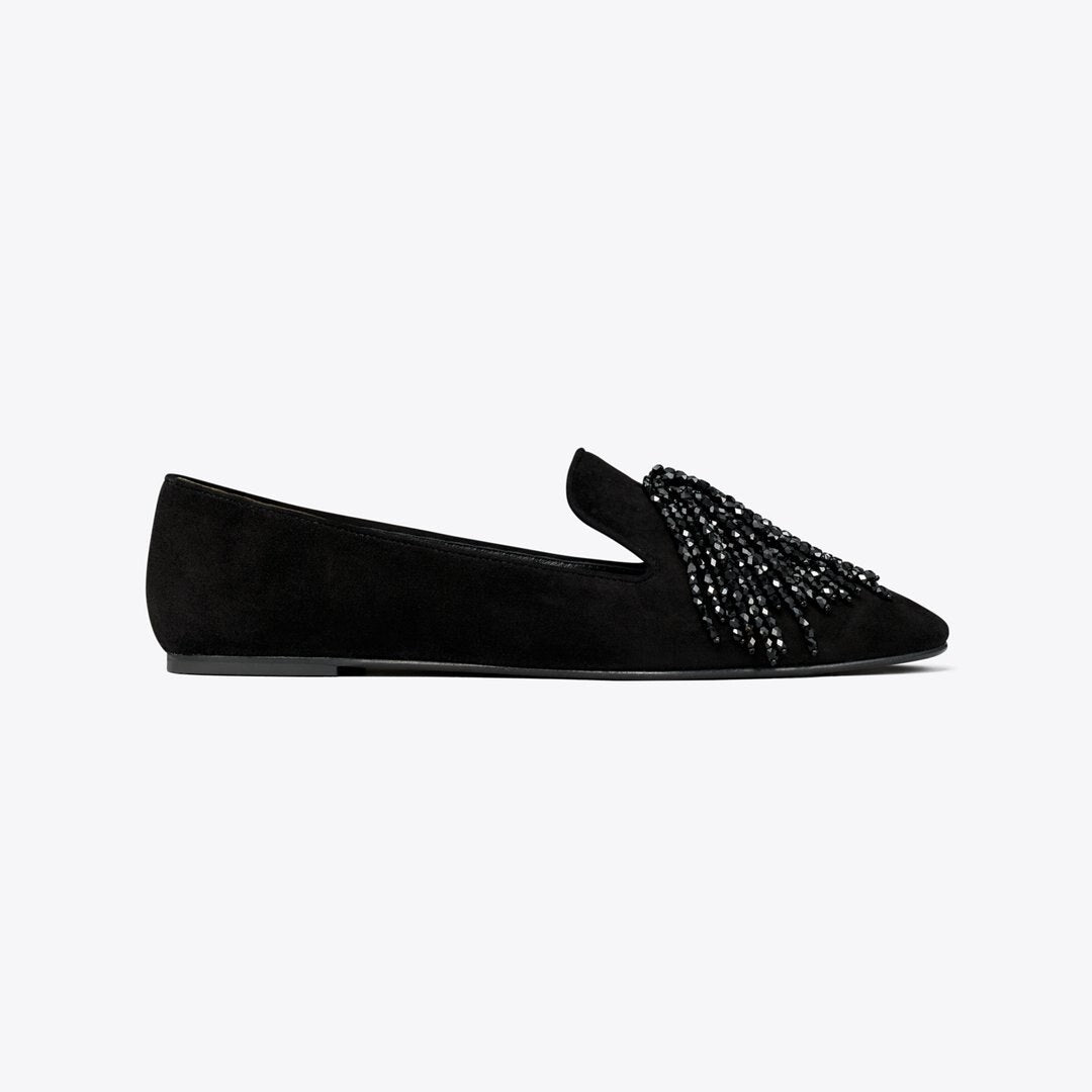 Tory Burch Smoking Slipper PERFECT BLACK