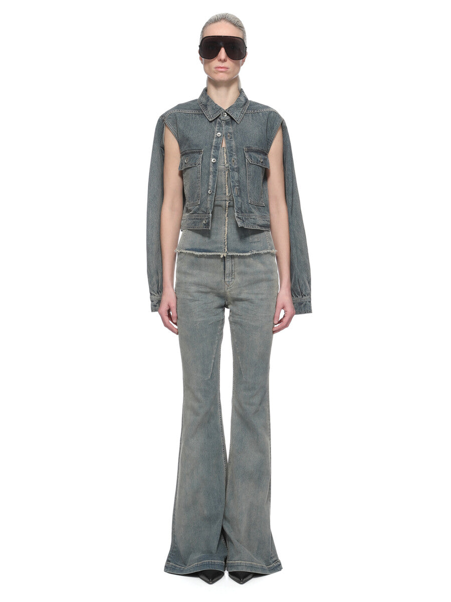 Rick Owens Splintered Bustier Top