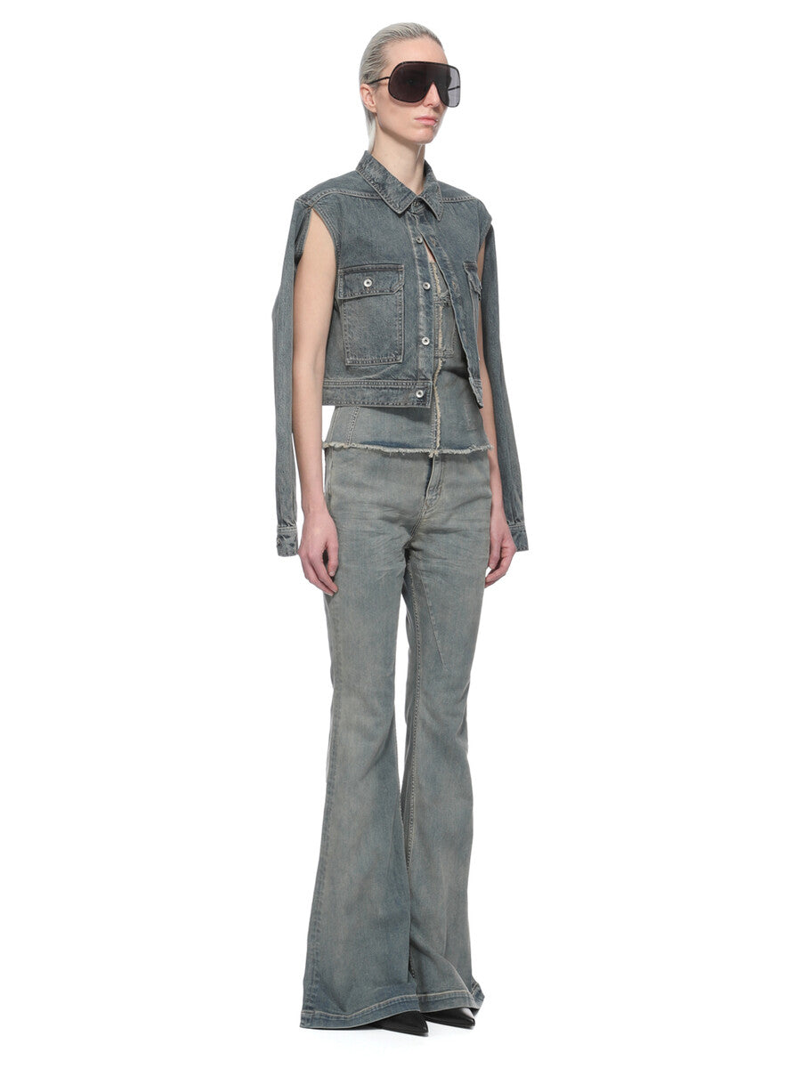 Rick Owens Splintered Bustier Top