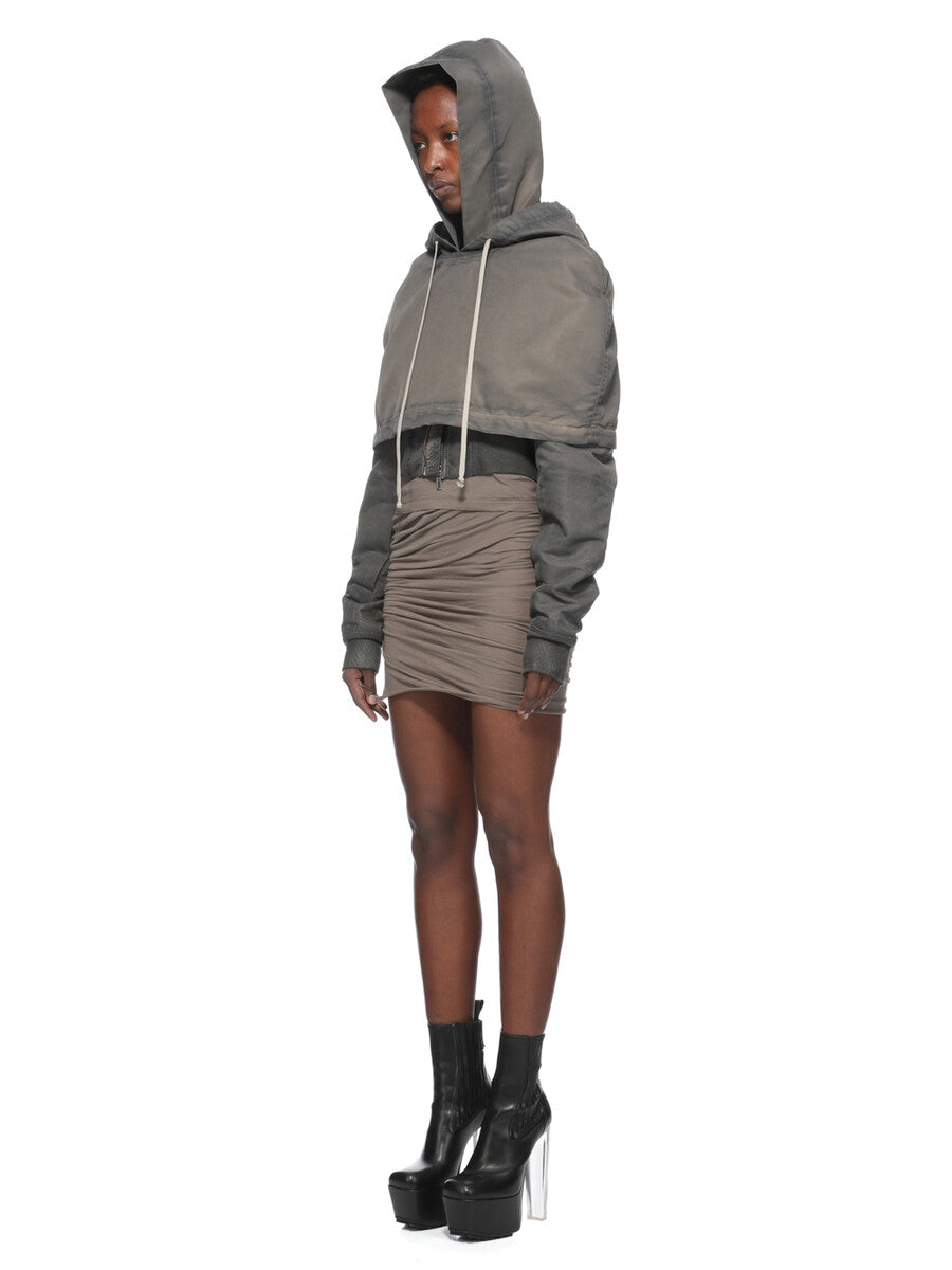 Rick Owens Hooded Cropped Flight