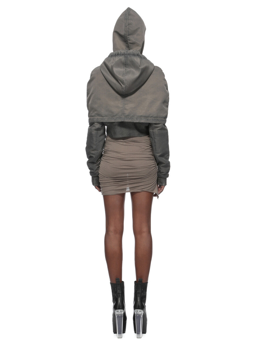 Rick Owens Hooded Cropped Flight