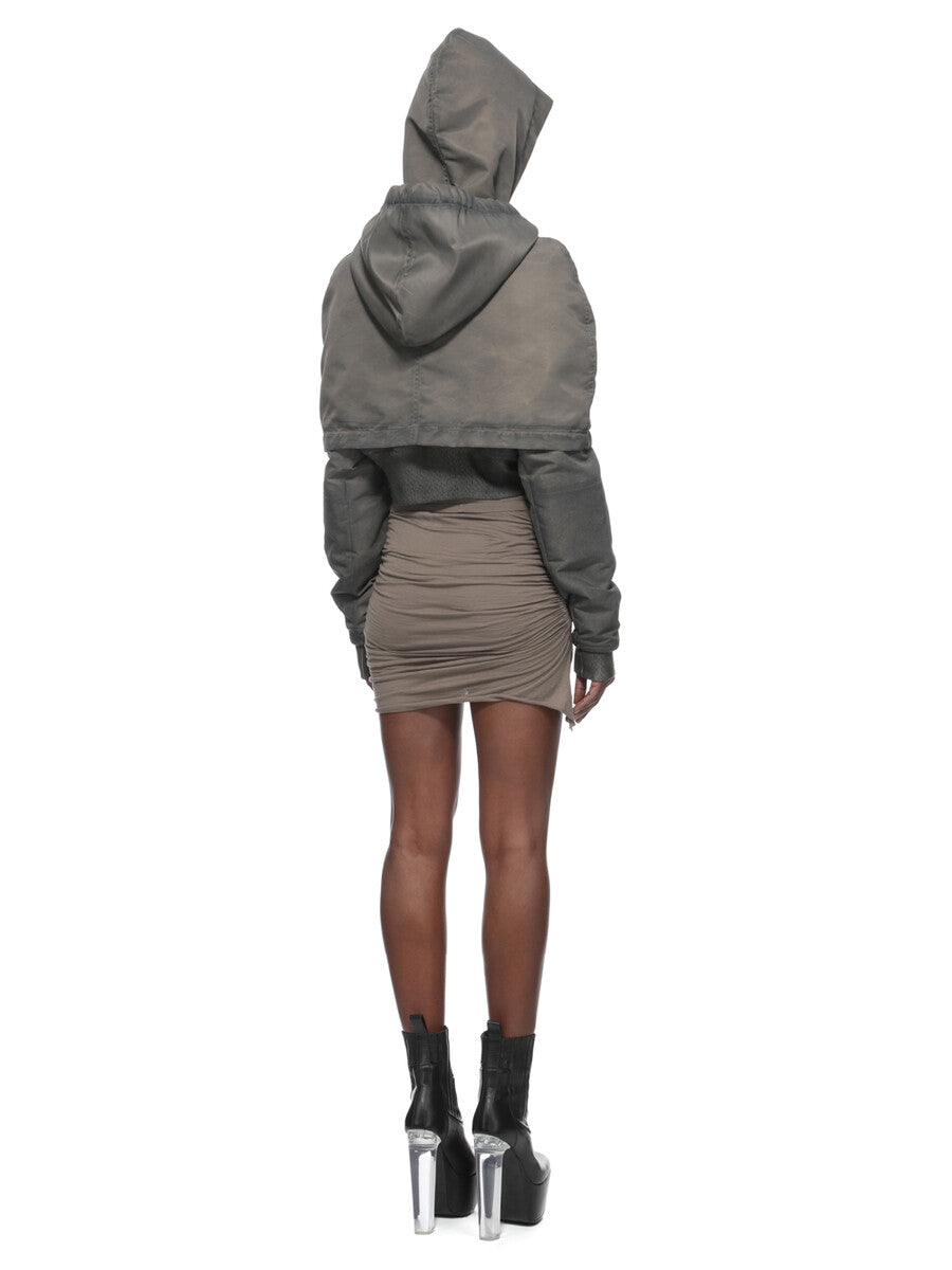 Rick Owens Hooded Cropped Flight