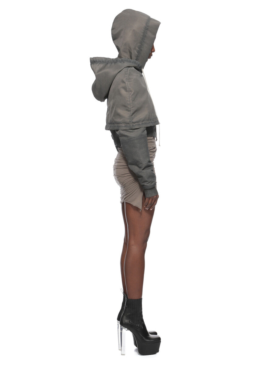 Rick Owens Hooded Cropped Flight