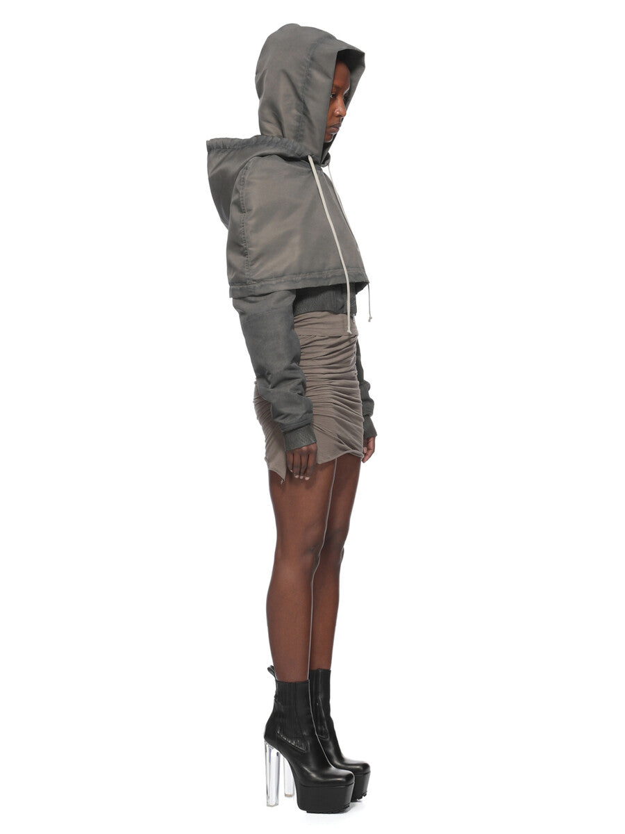Rick Owens Hooded Cropped Flight