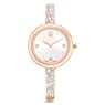 Swarovski Sublima Bangle Watch Swiss Made Metal Bracelet Rose Gold Tone Rose Gold-Tone Finish SW5734633