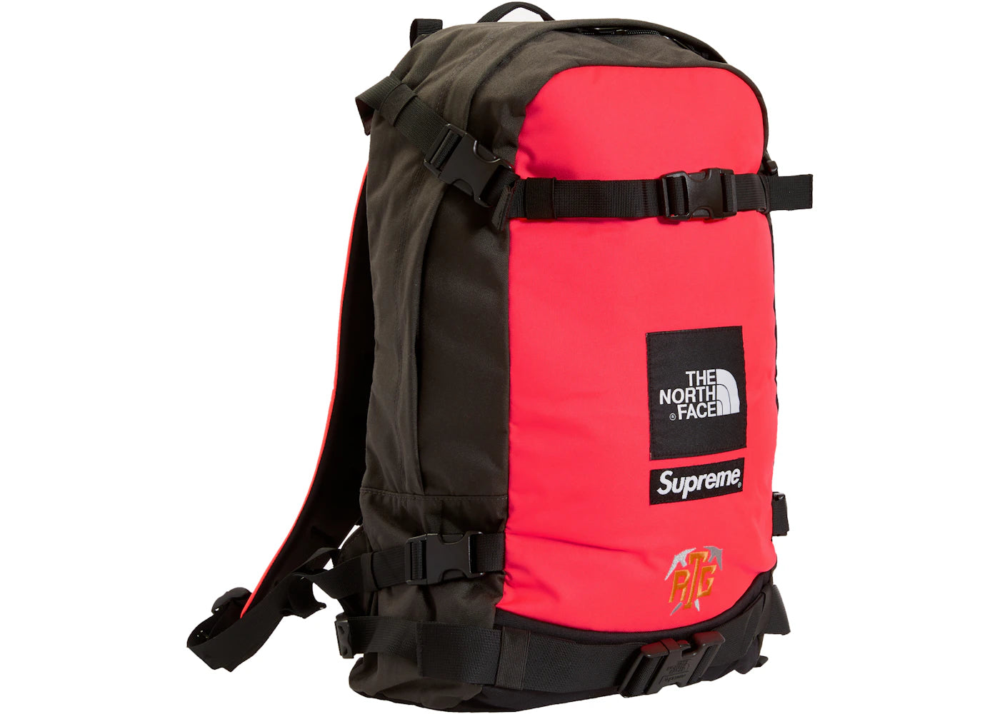 supreme the north face rtg backpack bright red