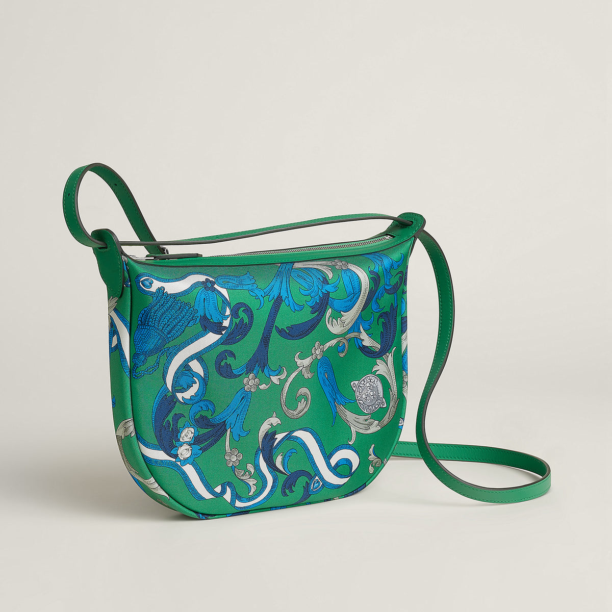 Hermes Sursoie To Go Pouch Vert Vertigo