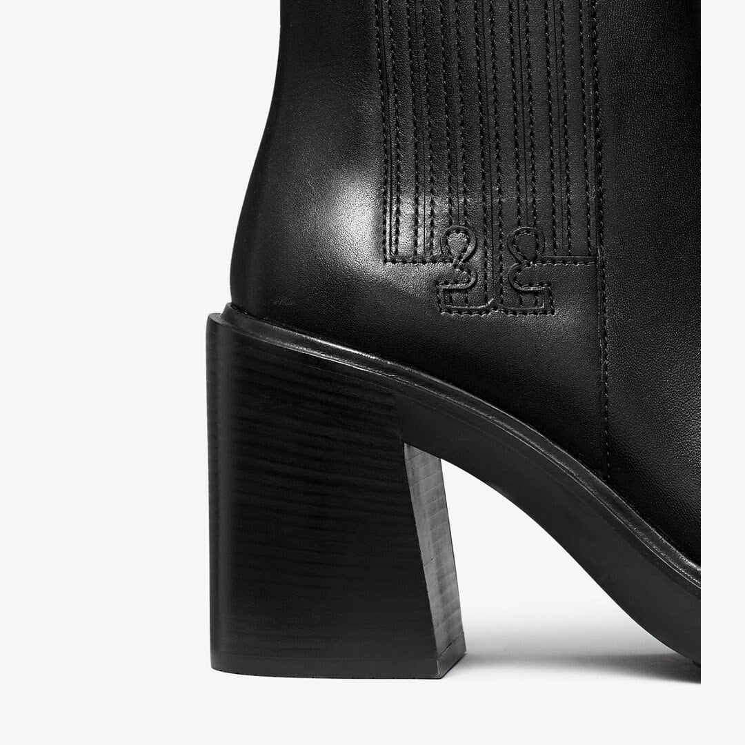 Tory Burch T Chelsea Heeled Ankle Boot PERFECT BLACK