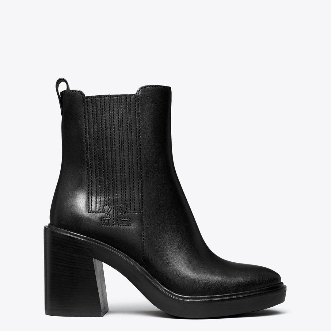 Tory Burch T Chelsea Heeled Ankle Boot PERFECT BLACK