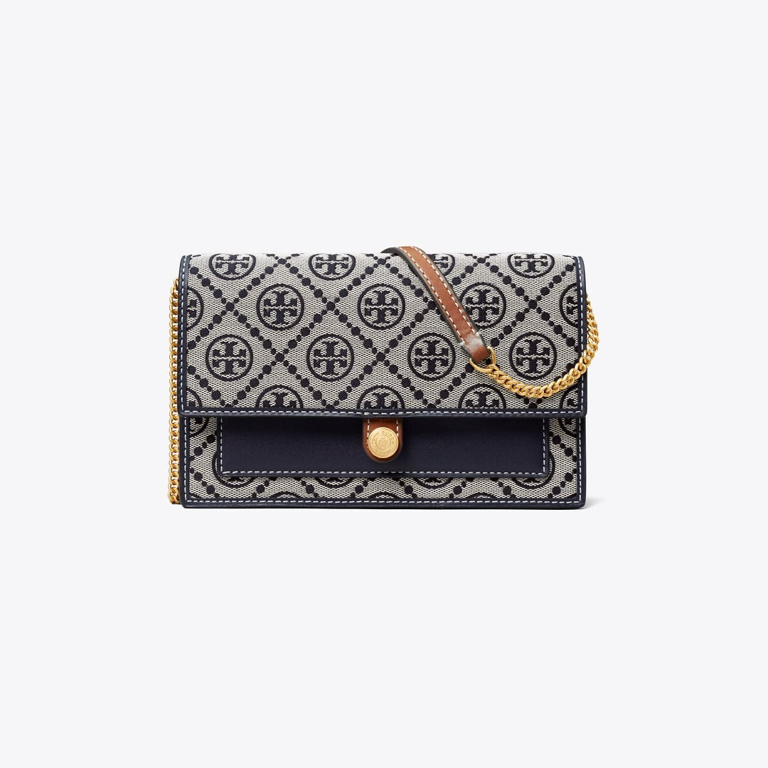 Tory Burch T Monogram Crossbody Tory Navy