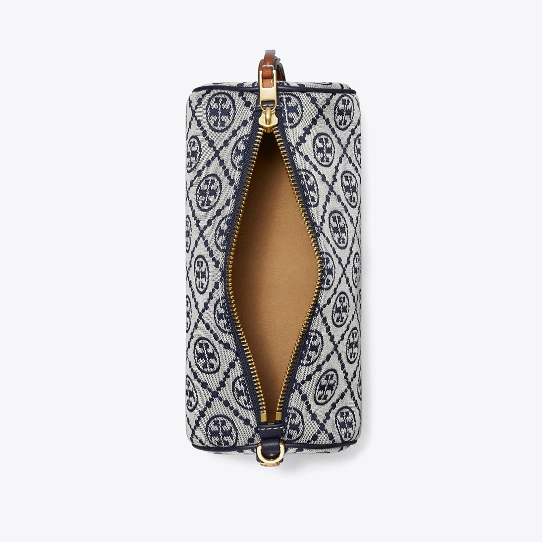 Tory Burch T Monogram Cylinder Bag Tory Navy