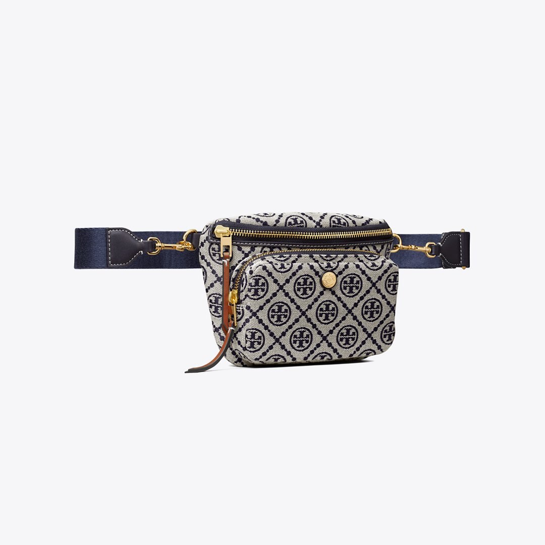 Tory Burch T Monogram Mini Belt Bag Tory Navy