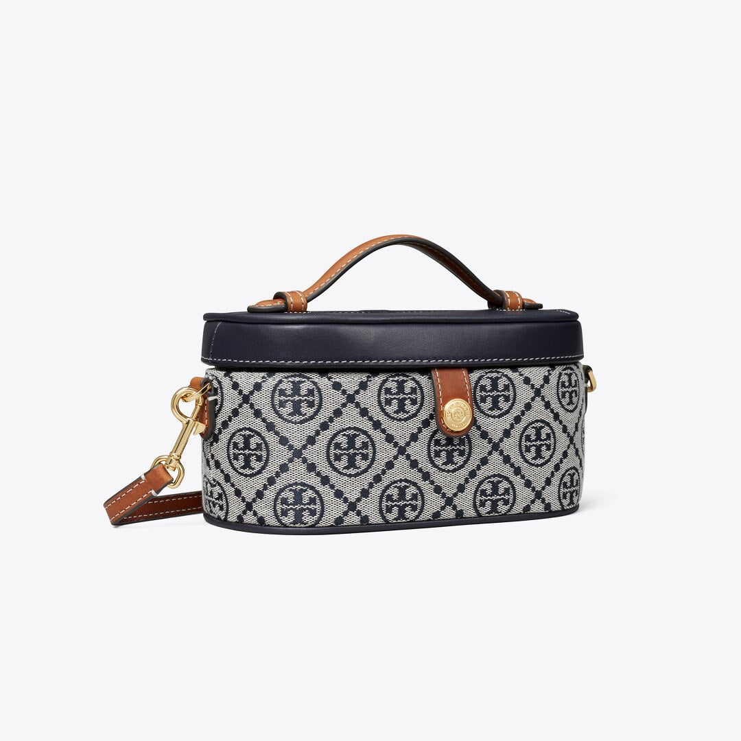 Tory Burch T Monogram Vanity Case Tory Navy