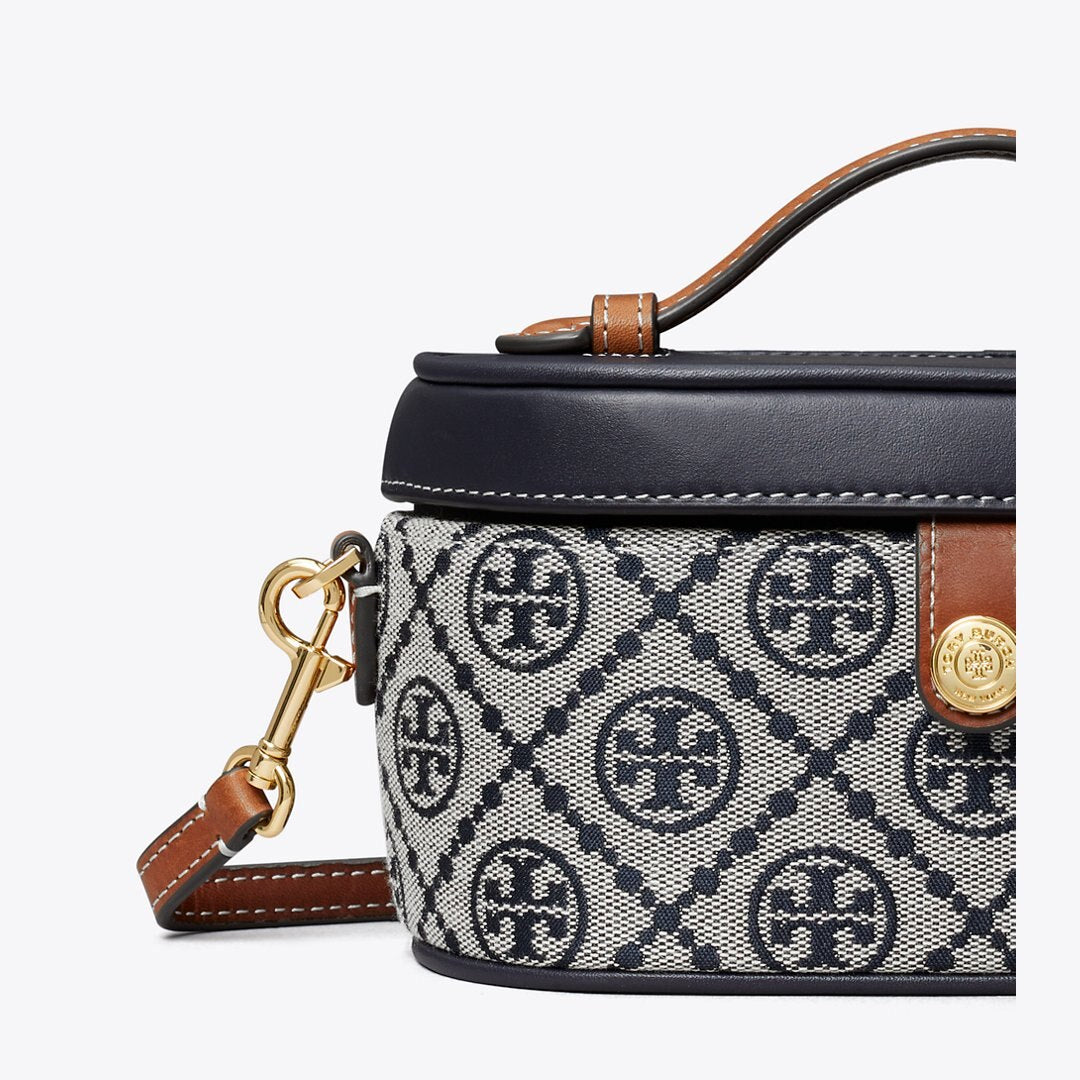 Tory Burch T Monogram Vanity Case Tory Navy