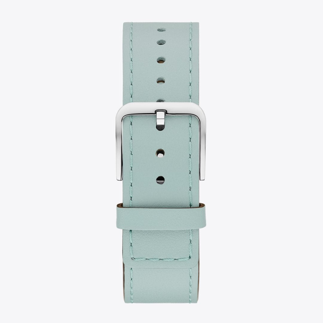 Tory Burch T Watch LIGHT BLUE/FAUX CROC GREY