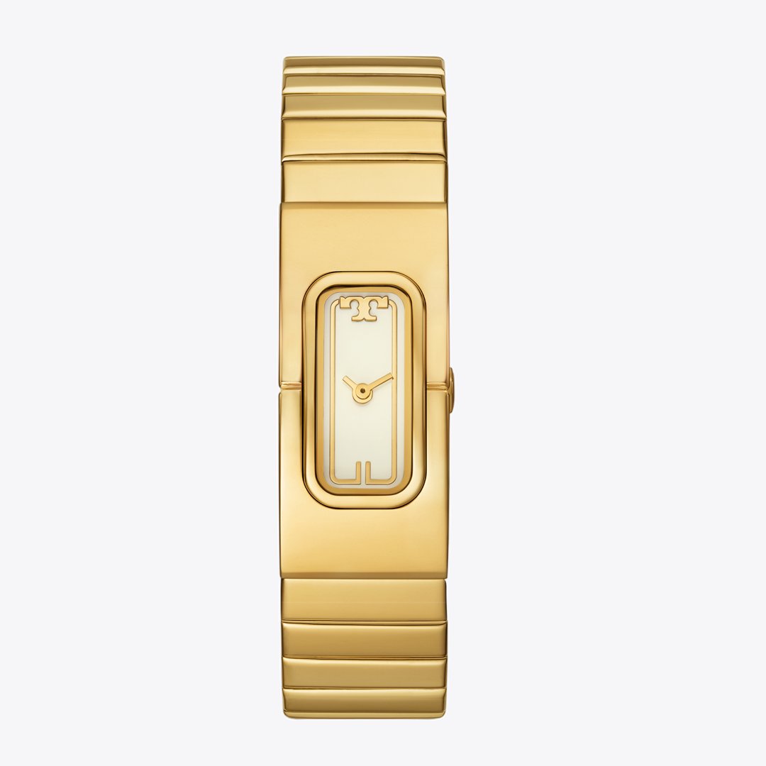 Tory Burch T Watch IVORY/GOLD