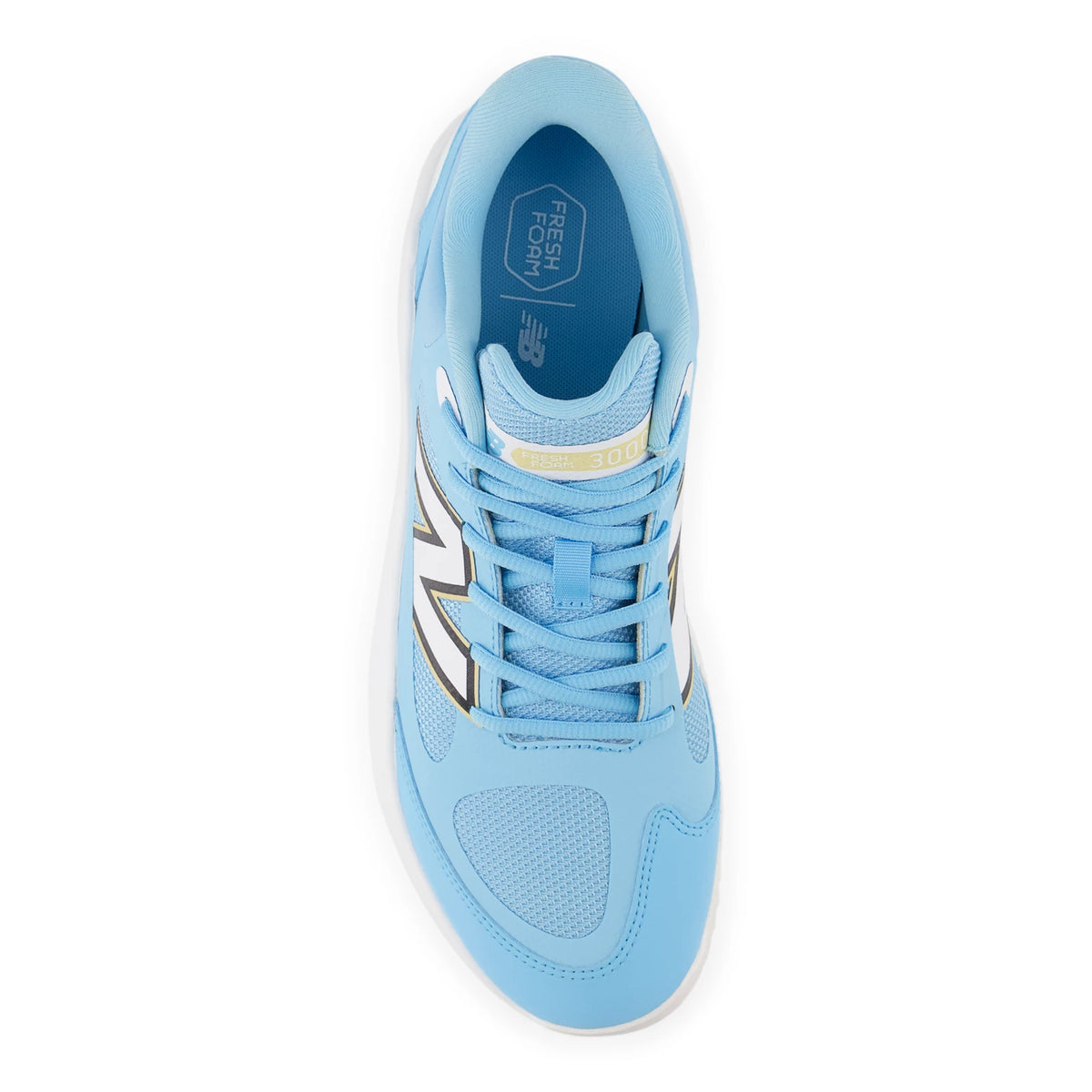 New Balance Fresh Foam 3000v7 Turf-Trainer Team Carolina with White
