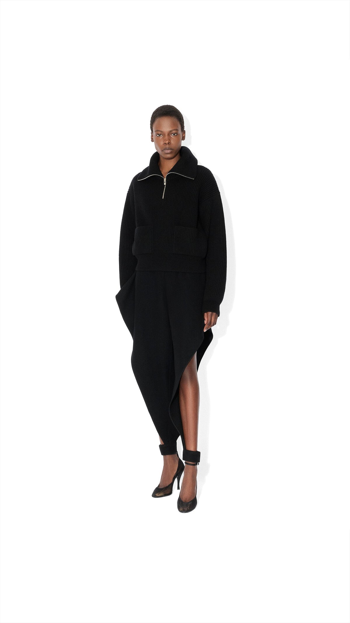 Alaïa Cashmere Trucker Jumper