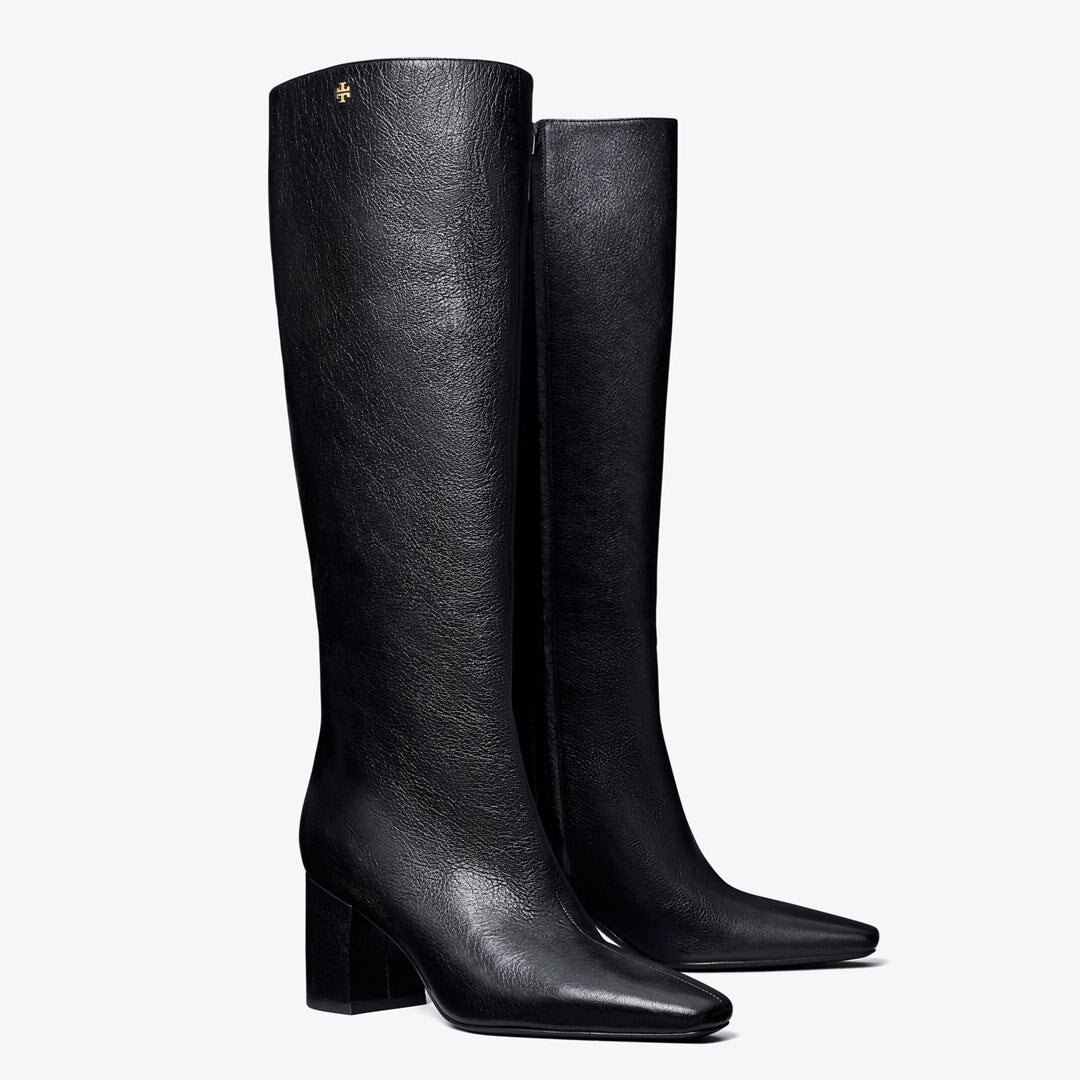Tory Burch Tall Banana Boot PERFECT BLACK