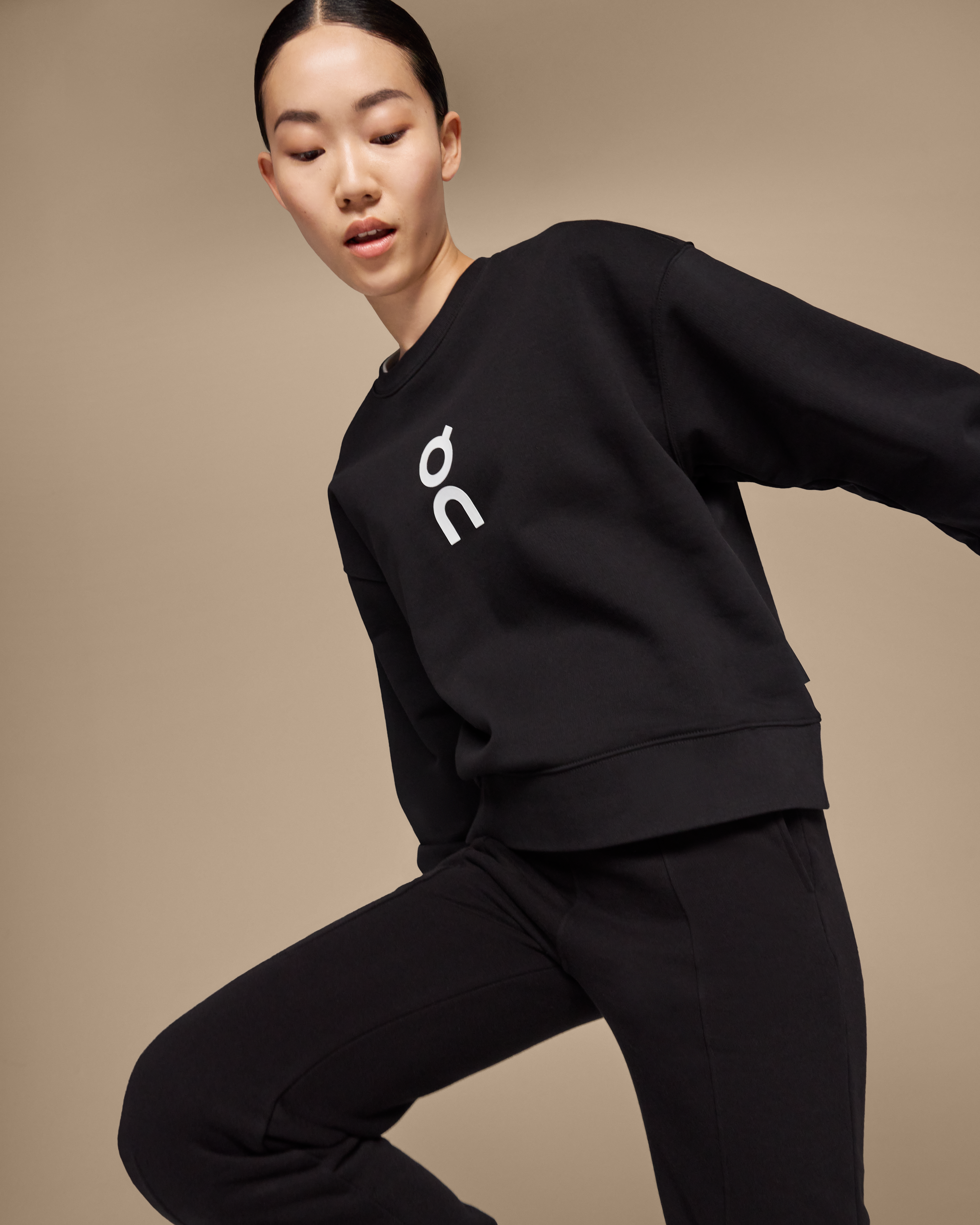 On Club Crew Black (Women'S)