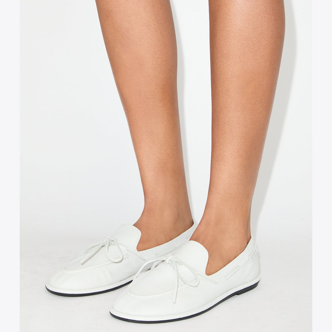 Tory Burch The Boaty WHITE / WHITE