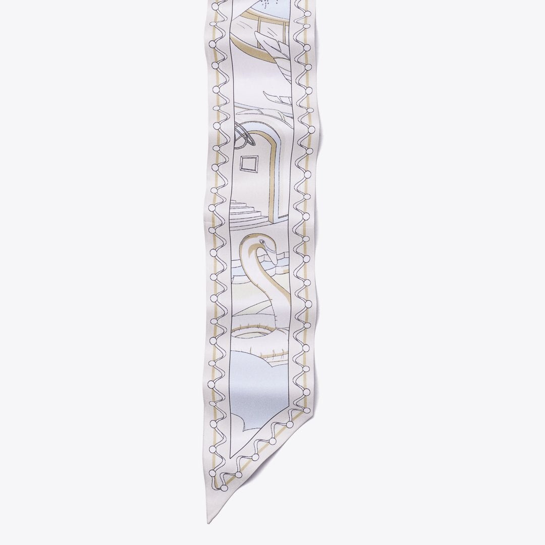 Tory Burch The Pool Ribbon Tie The Pool Neutral