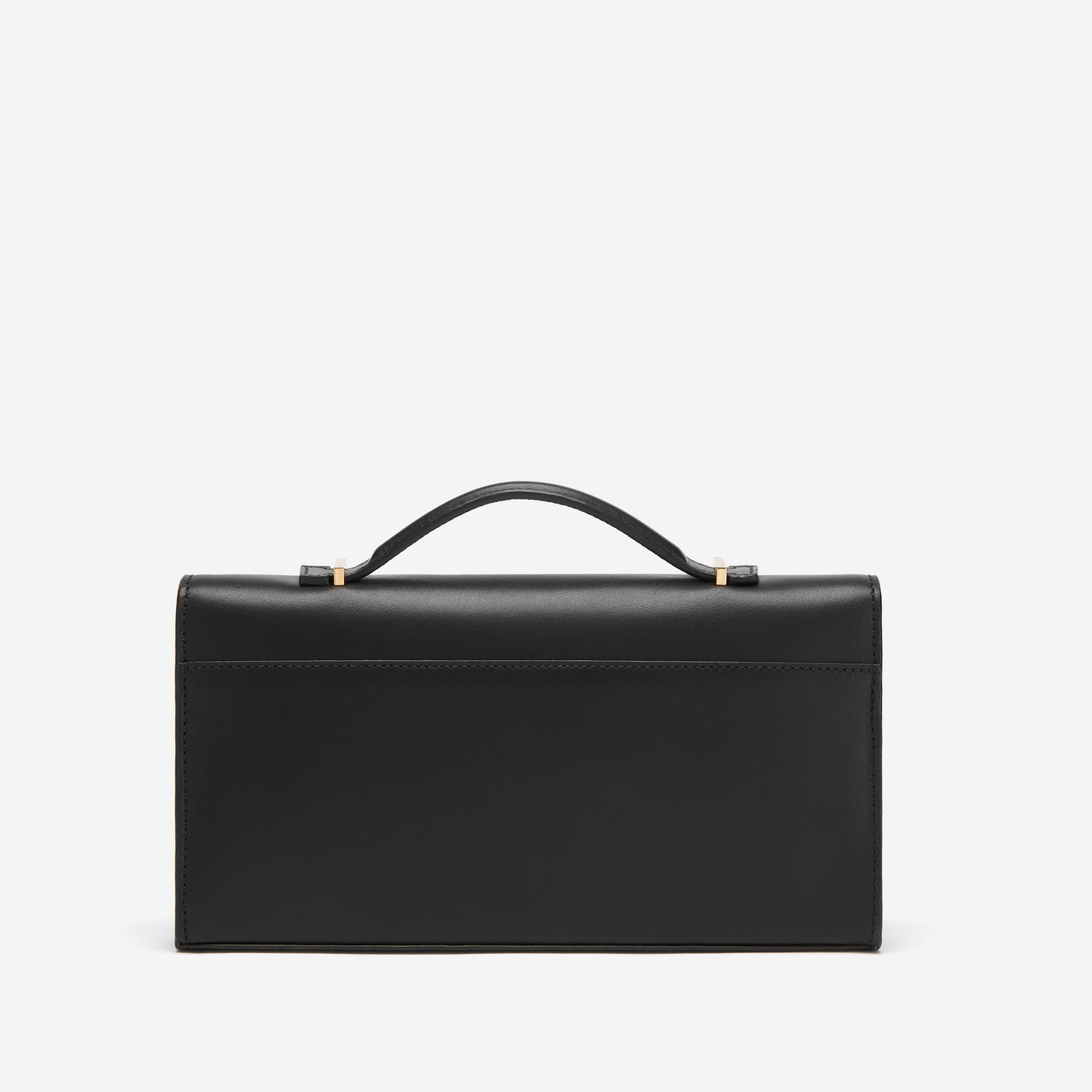 DeMellier The Vancouver Clutch black smooth