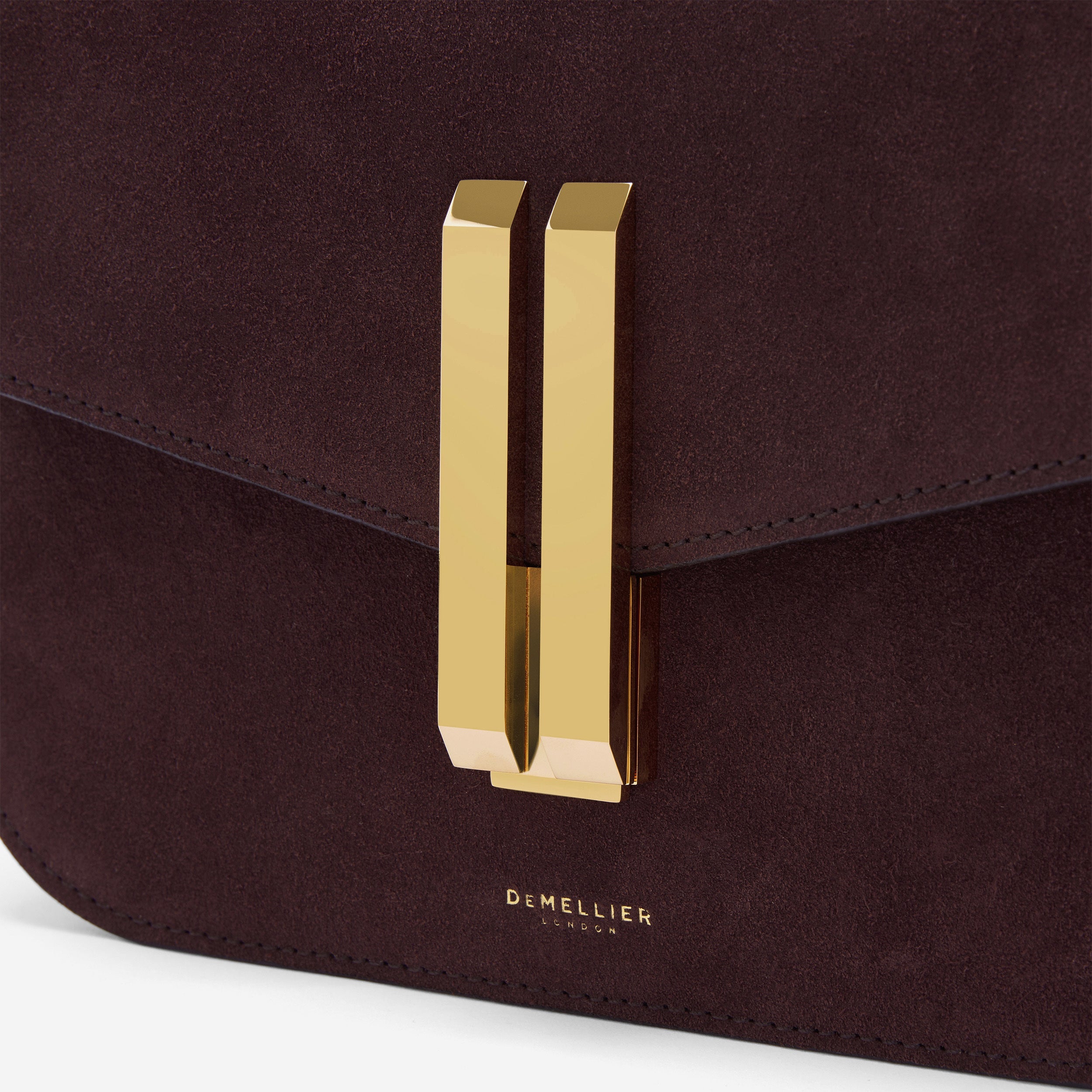 DeMellier The Vancouver burgundy suede & burgundy smooth