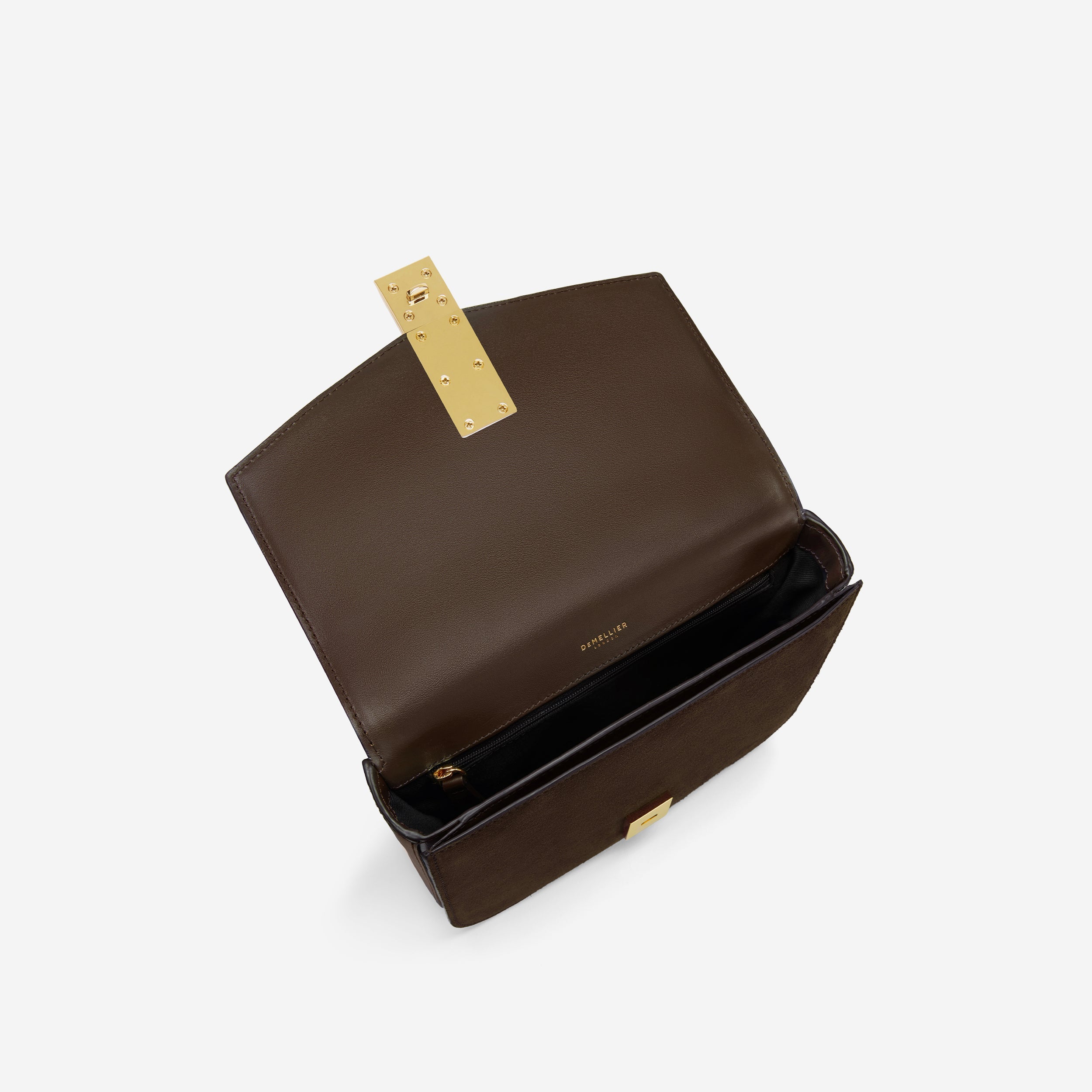 DeMellier The Vancouver mocha suede & mocha smooth