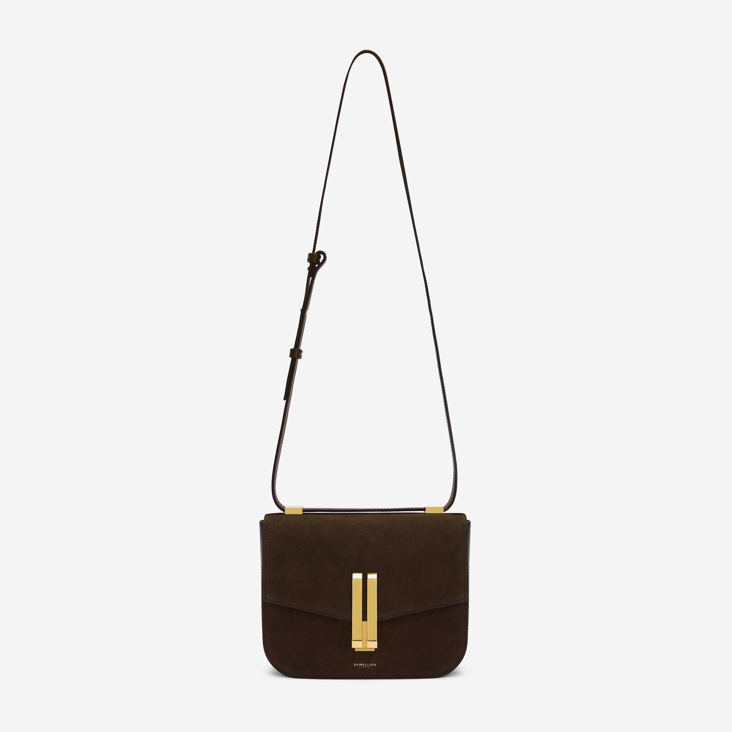 DeMellier The Vancouver mocha suede & mocha smooth