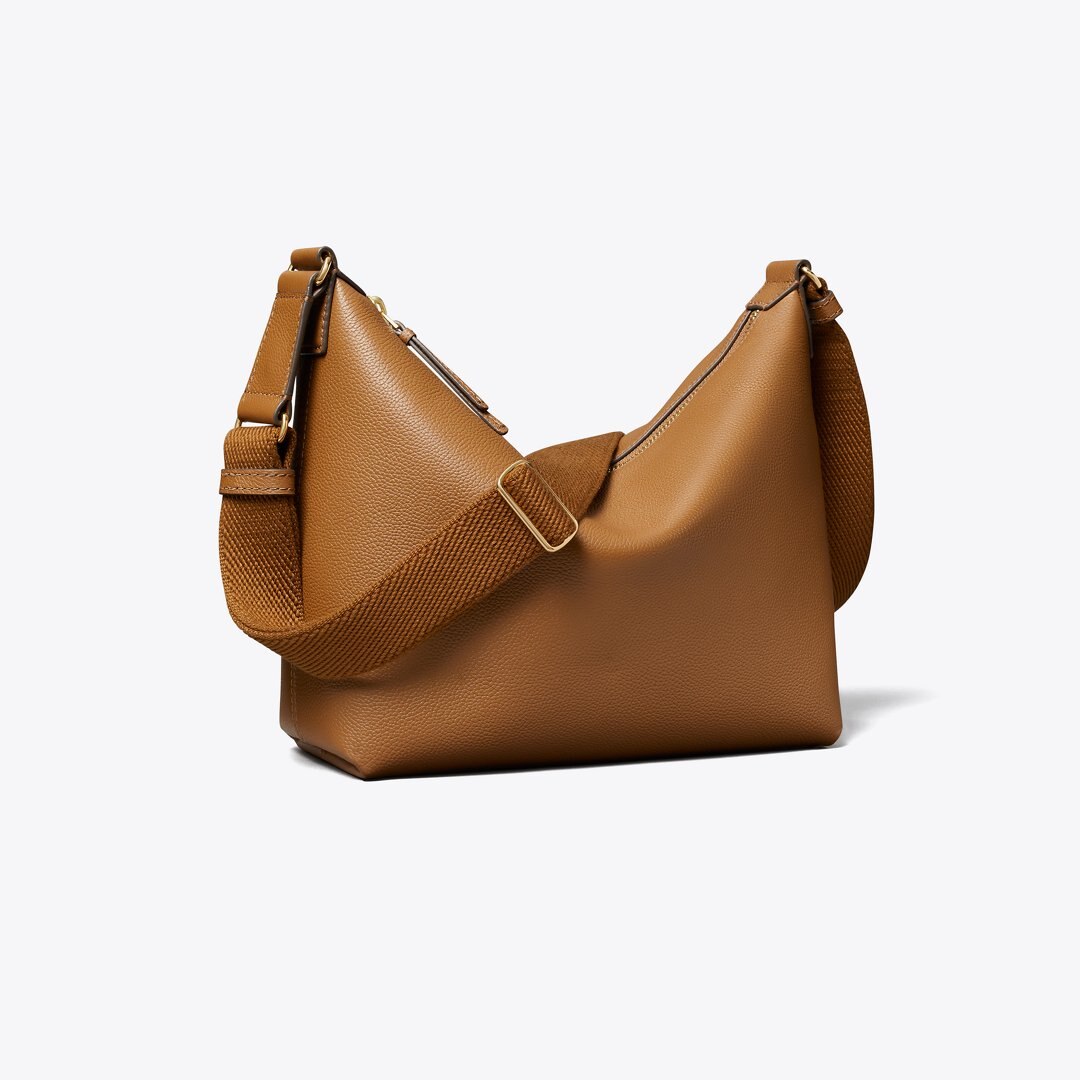 Tory Burch Thea Slouchy Crossbody Forest Brown
