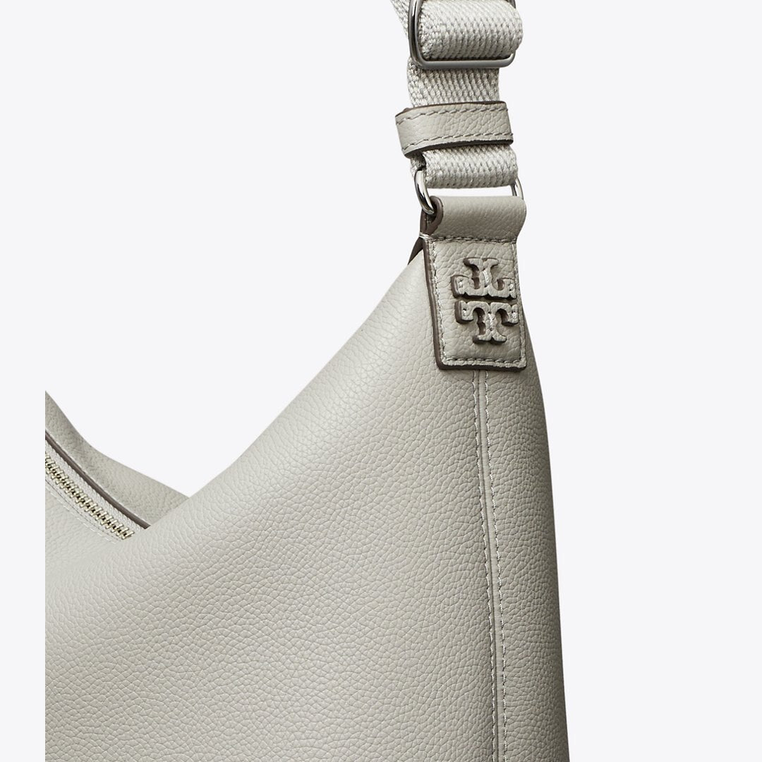 Tory Burch Thea Slouchy Crossbody Misty Cloud