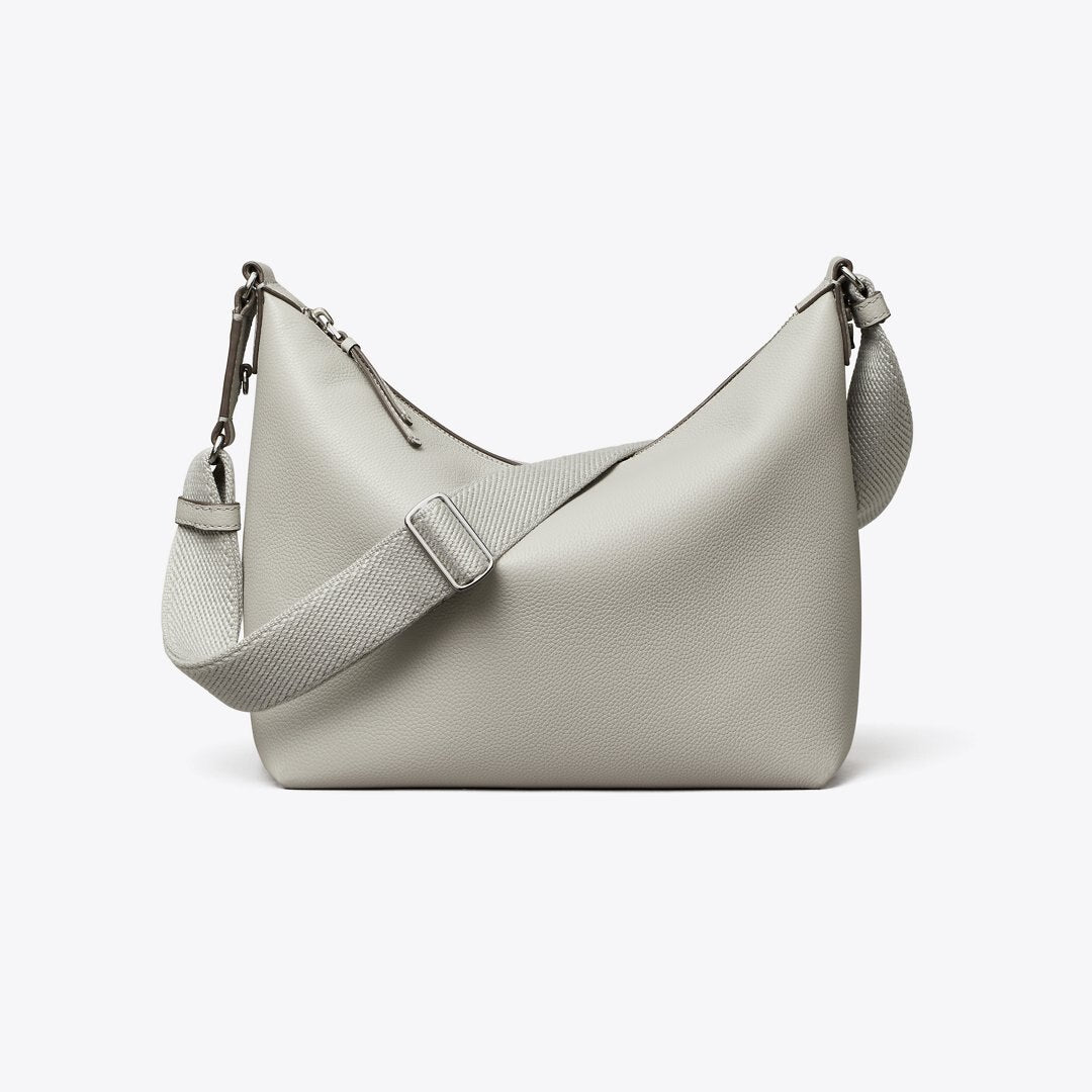 Tory Burch Thea Slouchy Crossbody Misty Cloud